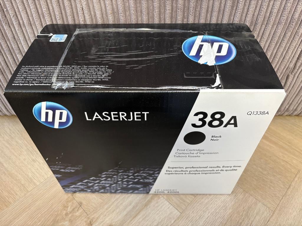 Nieuwe toner HP Q1338A (HP 38A) HP 4200-4200L serie, Ophalen of Verzenden, Nieuw, Toner, HP (ORIGINEEL)