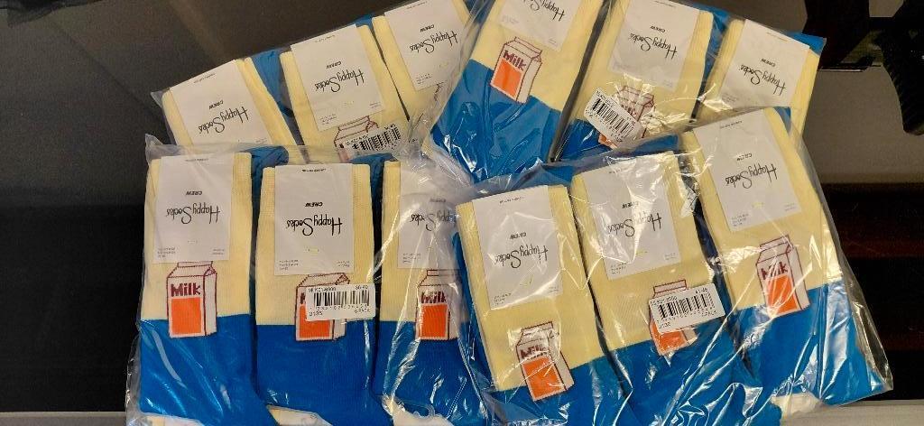 partij happy socks, Overige kleuren, Verzenden, Nieuw, Overige maten
