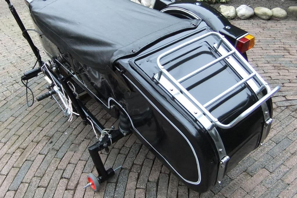 motor zijspan, Ophalen, Gebruikt