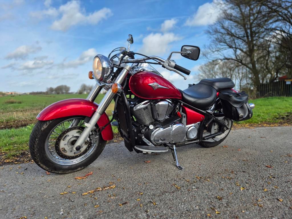 KAWASAKI VN 900 Classic Lage km LAATSTE DAG, 903 cc, 2 cilinders, Chopper, Bedrijf