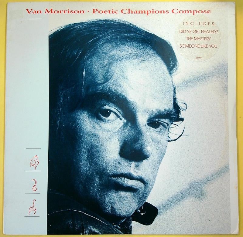 VAN MORRISON - Poetic Champions Compose USA 1987 PROMO LP, 1980 tot heden, Ophalen of Verzenden, Zo goed als nieuw, 12 inch