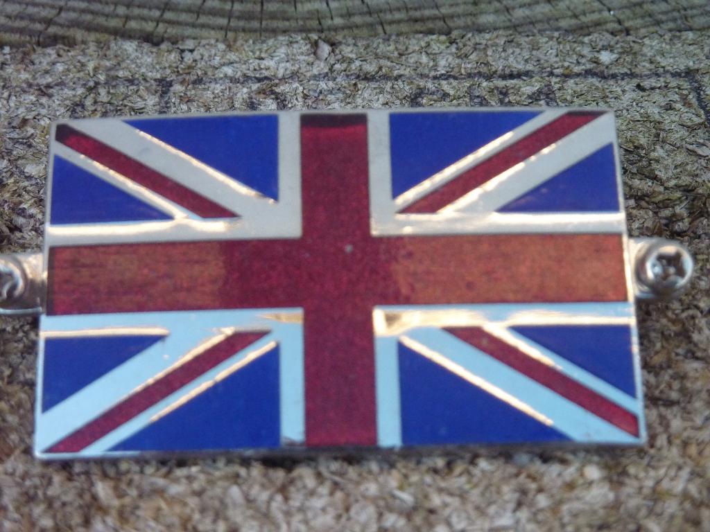 British car  emaille badge, Ophalen of Verzenden