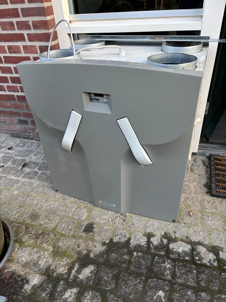 Stork WRH 950BL WTW systeem - Warmte Terug Win unit, Ophalen, Gebruikt, Ventilator en Afzuiger