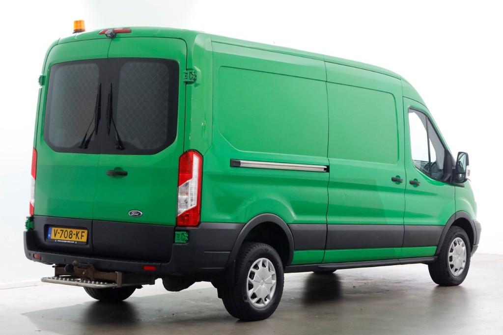 Ford Transit 350 2.0 TDCI 130pk RWD L3H2 Trend Airco/Camera/, Auto's, Achterwielaandrijving, Euro 6, 4 cilinders, 2800 kg
