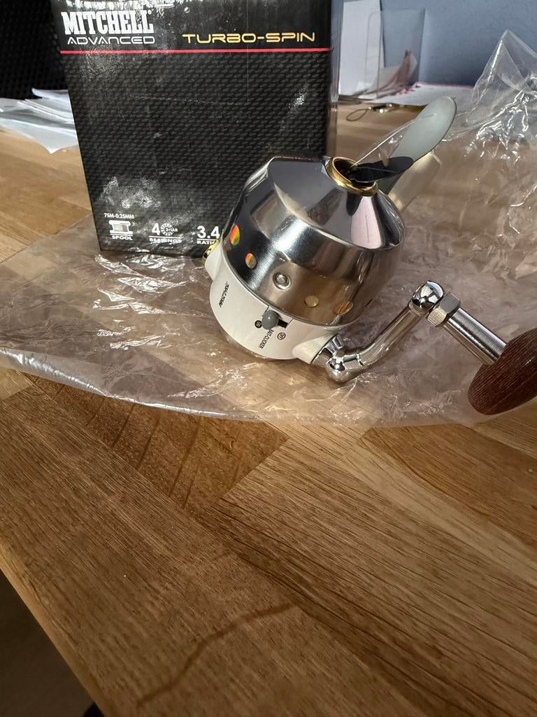 Mitchell Advanced Turbo Spin Molen - Nieuw in verpakking, Watersport en Boten, Hengelsport | Roofvissen, Ophalen of Verzenden