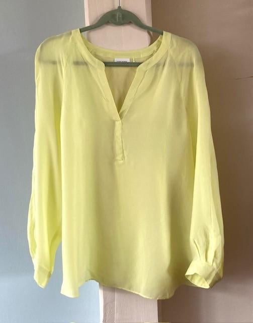 ** zgan blouse Gerry Weber - citroengeel mt 46 -- Paas tip!, Kleding | Dames, Blouses en Tunieken, Geel, Maat 46/48 (XL) of groter