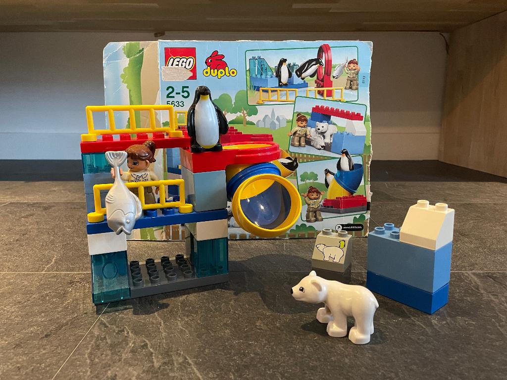 Duplo 5633 - LEGO Ville Pooldieren, Ophalen of Verzenden, Zo goed als nieuw, Duplo