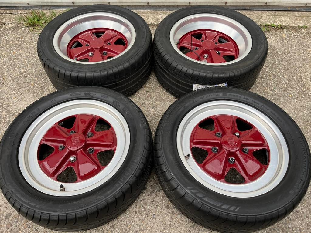 16” FUCHS Porsche 911 930 Turbo velgen | 8J (ET 10.6) | BTW!, Ophalen, Gebruikt, 16 inch, Porsche