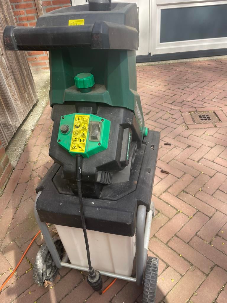 Hakselaar, Tuin en Terras, Hakselaars, Ophalen of Verzenden, Gebruikt, Elektrisch, Met opvangbak
