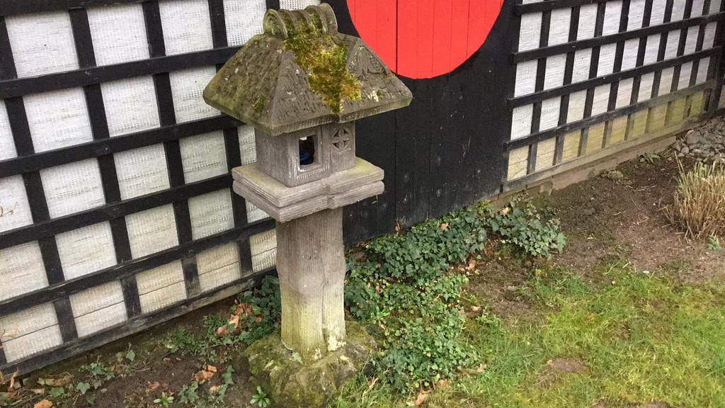 Japanse lantaarn, Ophalen of Verzenden, Gebruikt, Metaal, Overige typen