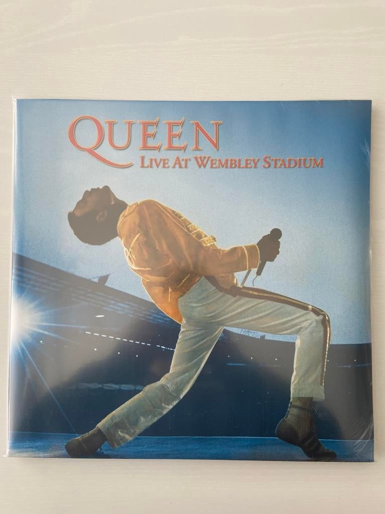 Queen Live At Wembley Stadium 3lp sealed De Agostini, Cd's en Dvd's, Vinyl | Rock, Nieuw in verpakking, Poprock, 12 inch, Ophalen of Verzenden