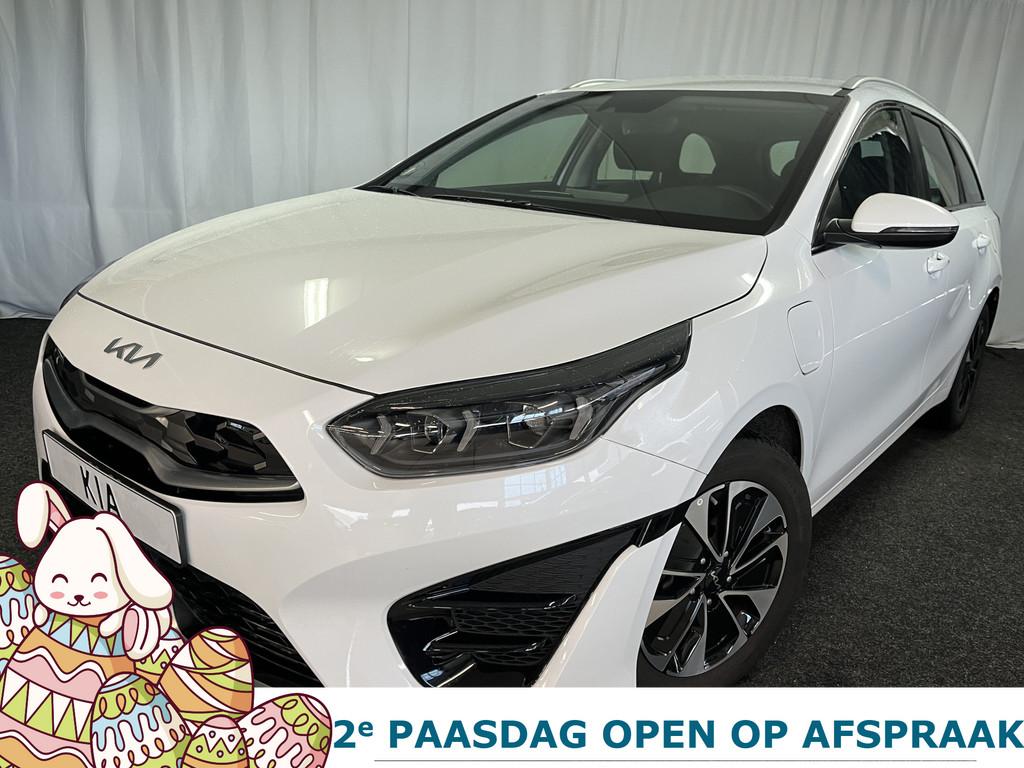 Kia Ceed Sportswagon 1.6 GDI PHEV PLUG-IN DynamicLine 1E EIG, Gebruikt, Met garantie (alle), Wit, Plug-in hybride