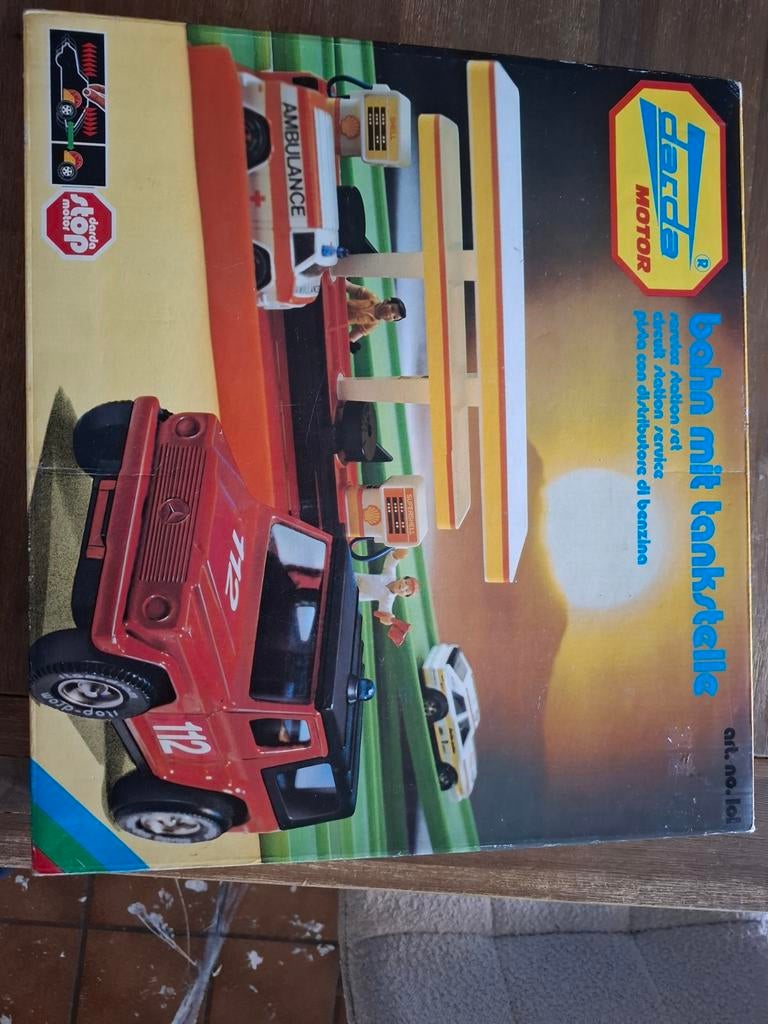 Originele Dardabaan met doos, Ferrari F40, Overige merken, Ophalen of Verzenden, Elektrisch, Racebaan