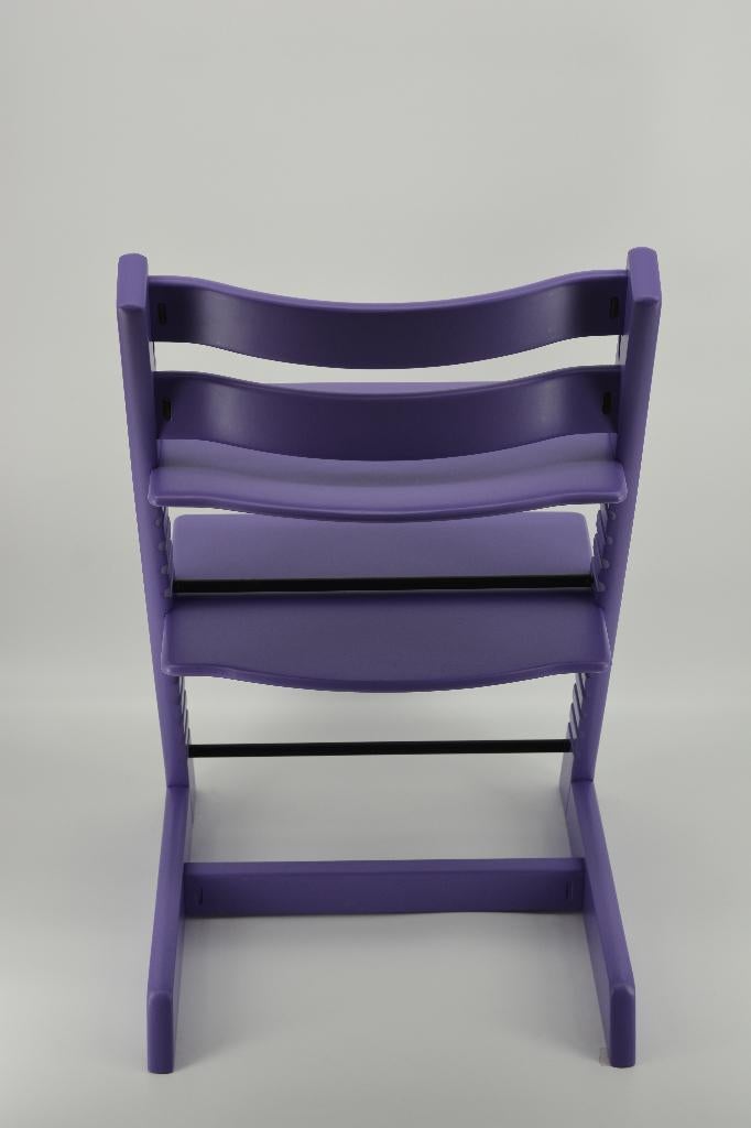 Stokke Tripp Trapp Lila Paars – Refurbished model, Verzenden, Zo goed als nieuw, Meegroeistoel, Gordel(s)