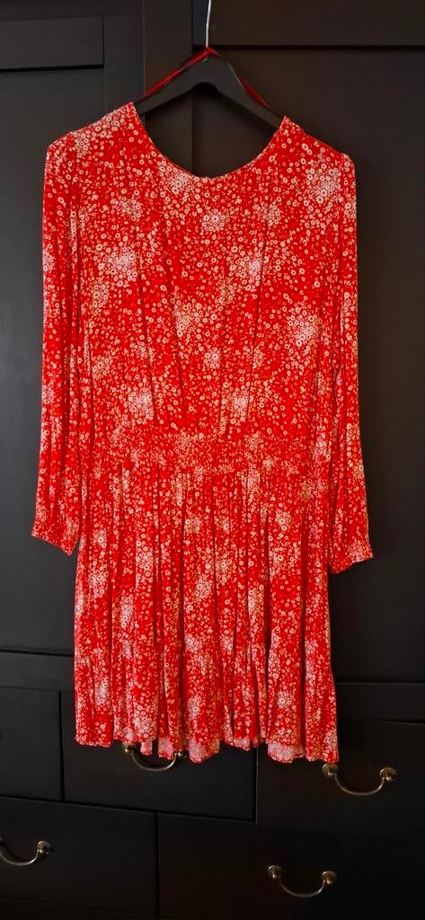 Rode jurk van C&A maat 44, Kleding | Dames, Maat 42/44 (L), Ophalen of Verzenden, Zo goed als nieuw, C&A