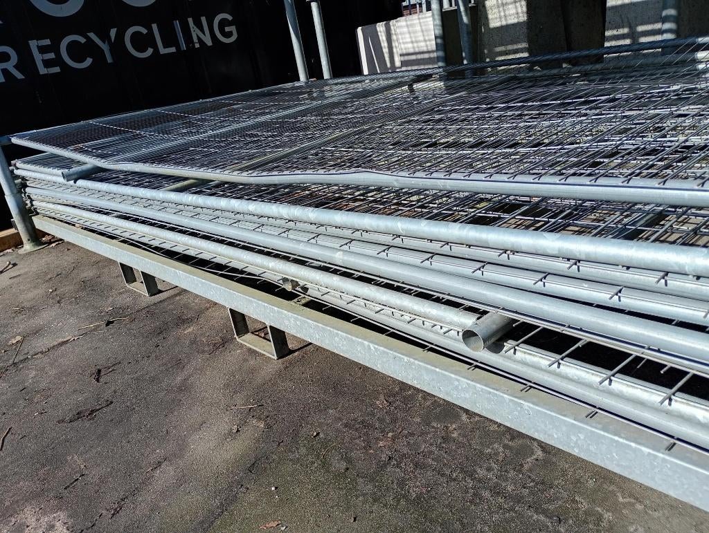 7 stuks Gebruikte Bouwhekken / Blokken En Klemmen, Ophalen, Gebruikt, IJzer