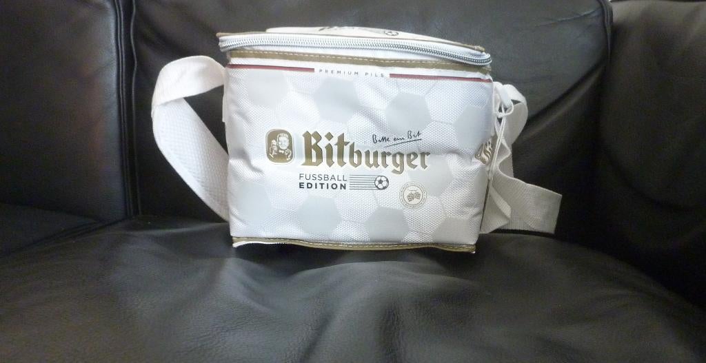Originele tas voor 6 blikjes – Merk Bitburger- NIEUW-, Verzenden, Nieuw, Wit, Overige merken