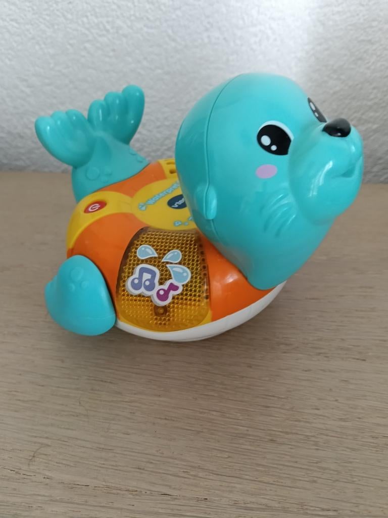 VTech Waterpret Zeehondje - Interactief Badspeelgoed, Kinderen en Baby's, Ophalen of Verzenden, Zo goed als nieuw, Overige typen