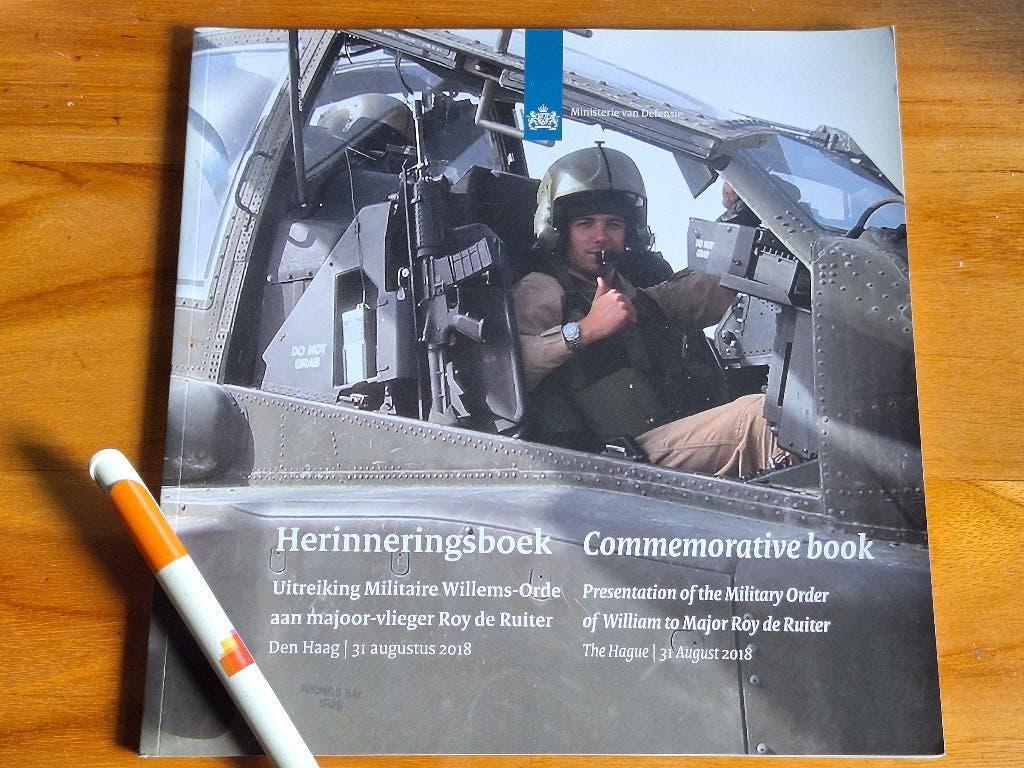 Roy de Ruiter Ridder in de Militaire Willems-Orde, Ophalen of Verzenden, Tweede Wereldoorlog, Zo goed als nieuw, Overige onderwerpen