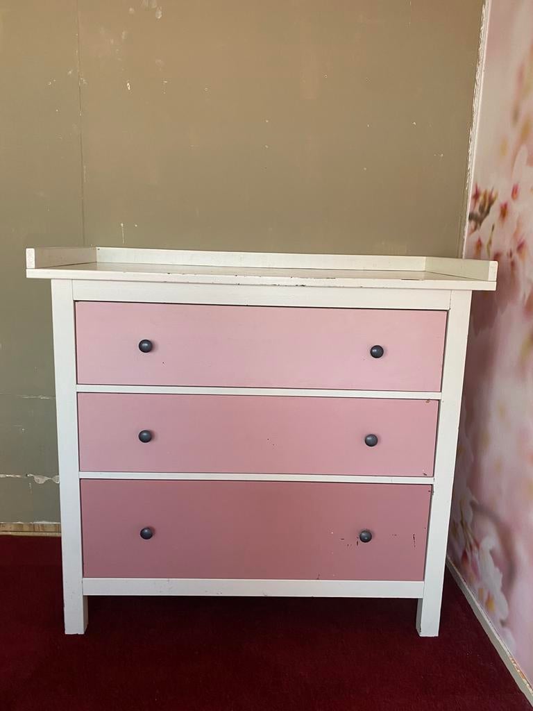 Ikea ladekast hemnes commode, Kinderen en Baby's, Kinderkamer | Commodes en Kasten, Ophalen, Gebruikt, 50 tot 70 cm, 100 cm of meer