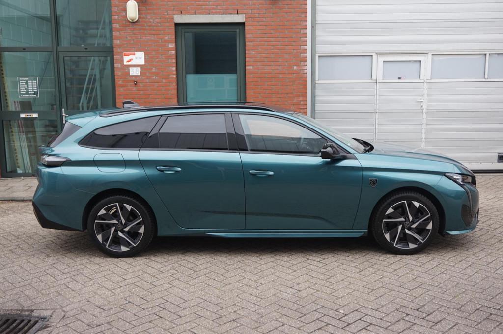 Peugeot 308 SW 1.2 PureTech GT Pack Business Massage, Memory, Gebruikt, 1199 cc, Blauw, Leder en Stof