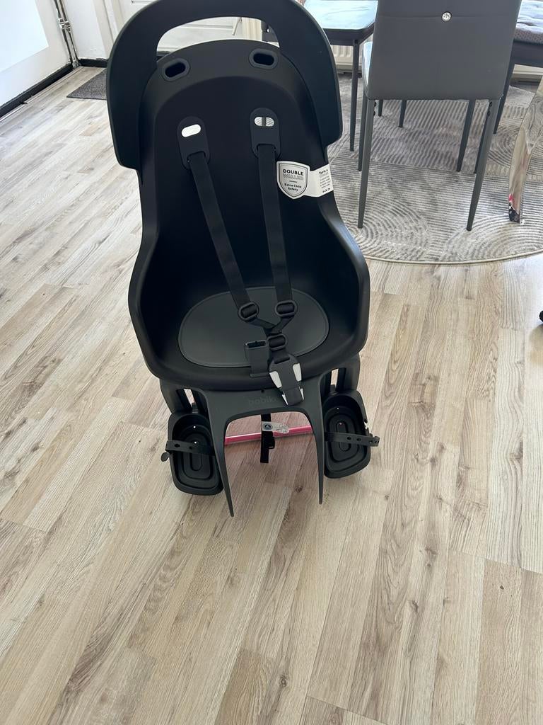 Bobike fietsstoeltje achter, Fietsen en Brommers, Fietsaccessoires | Fietsstoeltjes, Ophalen of Verzenden, Zo goed als nieuw, Achterzitje