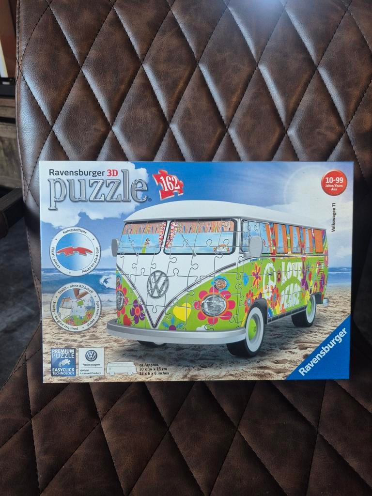 Ravensburger 3D puzzel VW bus ( Nieuw ), Ophalen of Verzenden, Minder dan 500 stukjes, Nieuw, Rubik's of 3D-puzzel