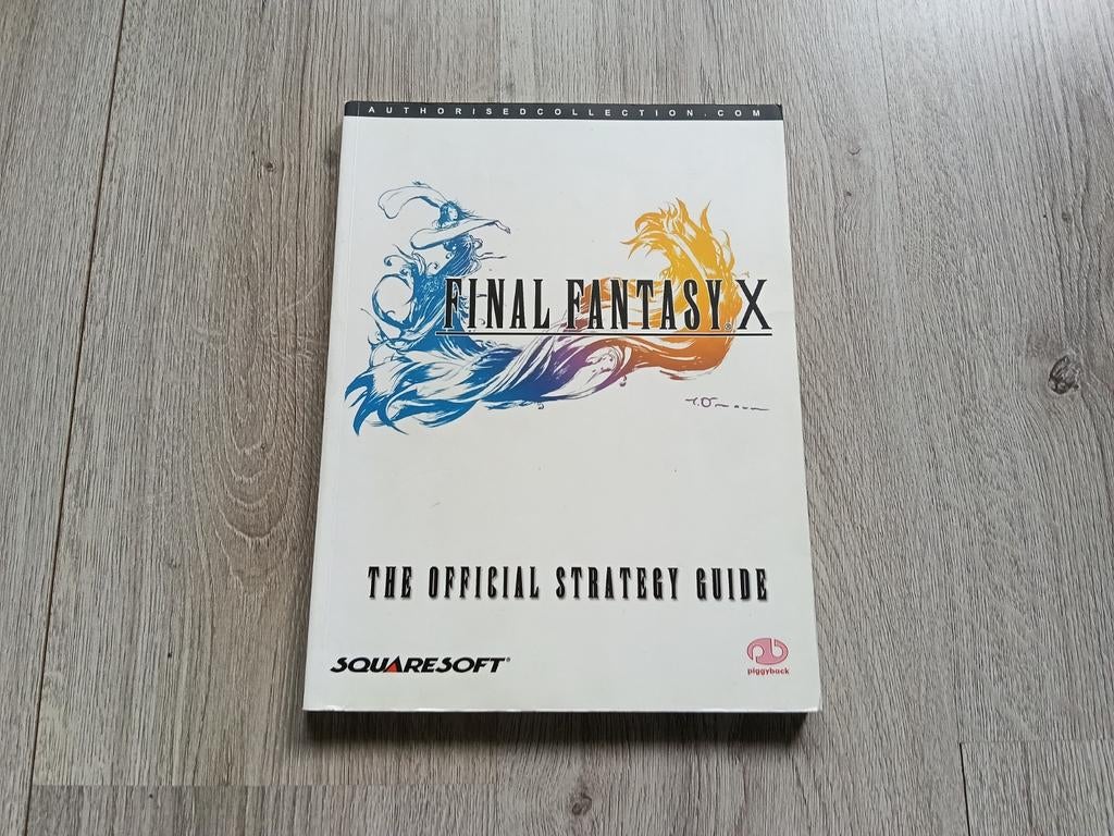Final Fantasy X Strategy Guide Piggyback, 1 speler, Ophalen of Verzenden, Zo goed als nieuw, Role Playing Game (Rpg)