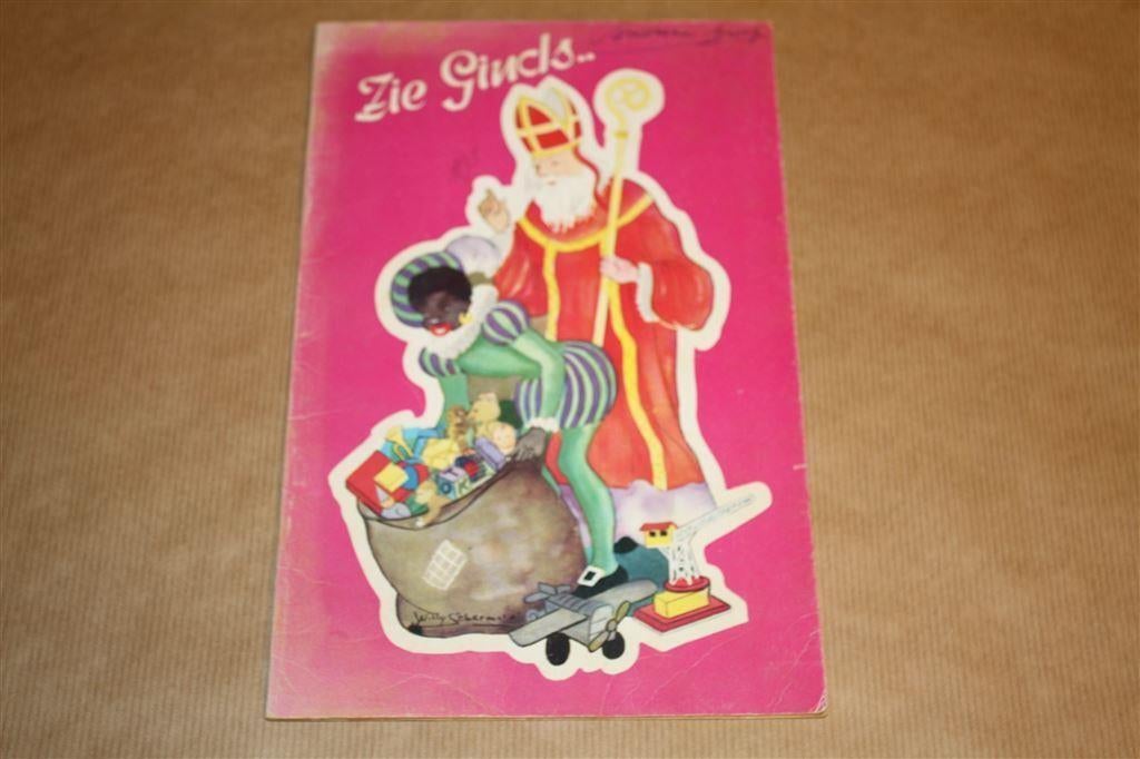 Oud Sinterklaas prentenboek - Willy Schermelée 1960 !!, Boeken, Ophalen of Verzenden, Gelezen
