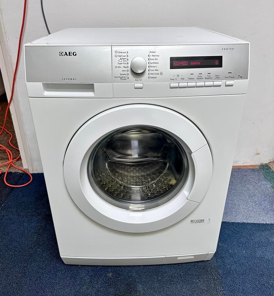 AEG Lavamat Protex wasmachine 7 kg 1400 Toeren A class, Witgoed en Apparatuur, Wasmachines, Minder dan 85 cm, Nederlang, Ophalen of Verzenden