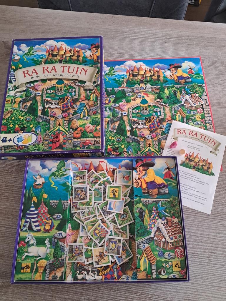 Rara tuin ik zie wat jij niet ziet, Hobby en Vrije tijd, Gezelschapsspellen | Bordspellen, Ophalen of Verzenden