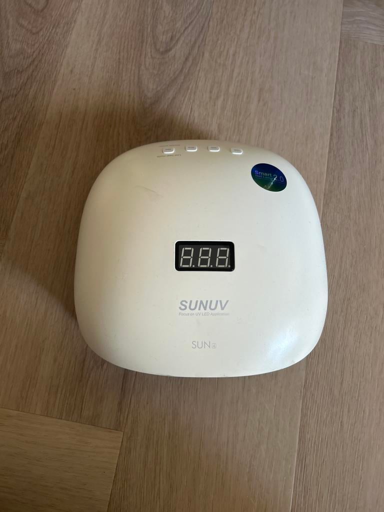 SUNUV UV/LED Nagellamp Smart 2.0 - Draadloos, Ophalen of Verzenden, Gebruikt, Wit, Handen en Nagels