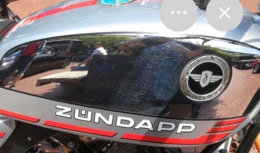 Gezocht zundapp 529 tank, Ophalen, Tank