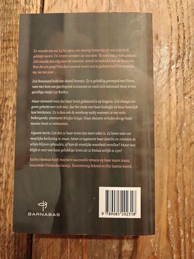 Een weg terug., Ophalen of Verzenden, Zo goed als nieuw