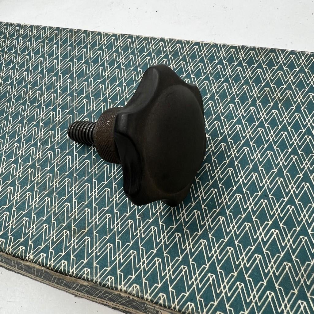 VW kachelbedieningsknop zwart Kever KG Bus Type 3, Ophalen of Verzenden, Gebruikt