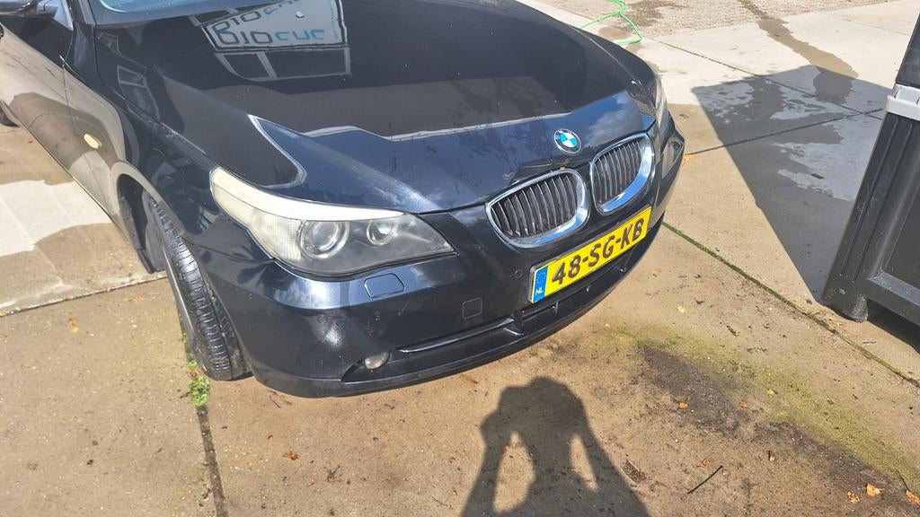 Voorbumper en linker zijscherm BMW E60 E61 5-serie, Ophalen, BMW, Bumper