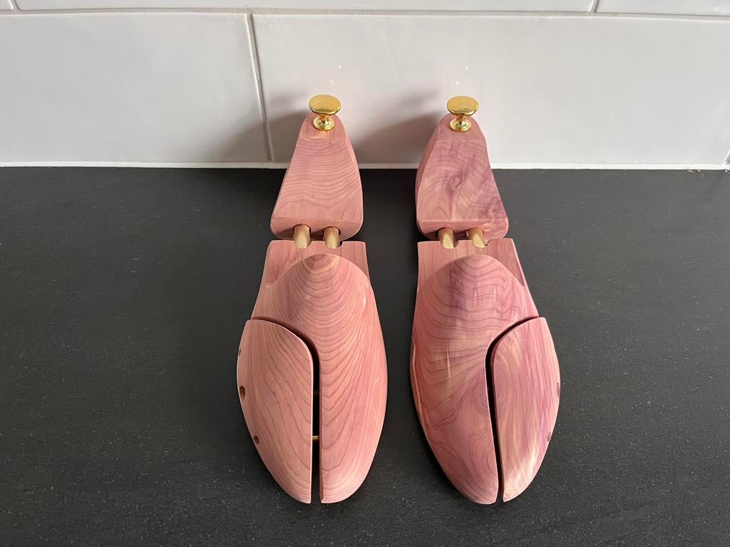 1 paar luxe cederhouten schoenspanners maat 42 nieuw, Overige kleuren, Cederhout, Overige typen, Ophalen of Verzenden