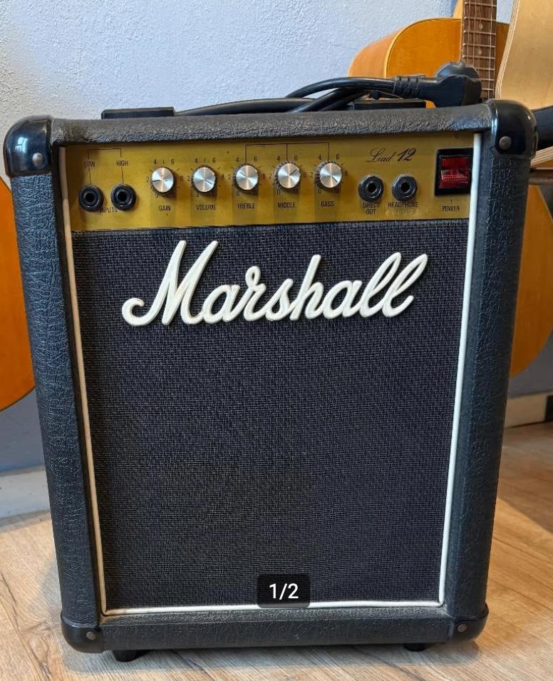 Gitaarversterker MARSHALL MODEL 5005 LEAD 12 vintage, Ophalen, Zo goed als nieuw, Gitaar, Minder dan 50 watt