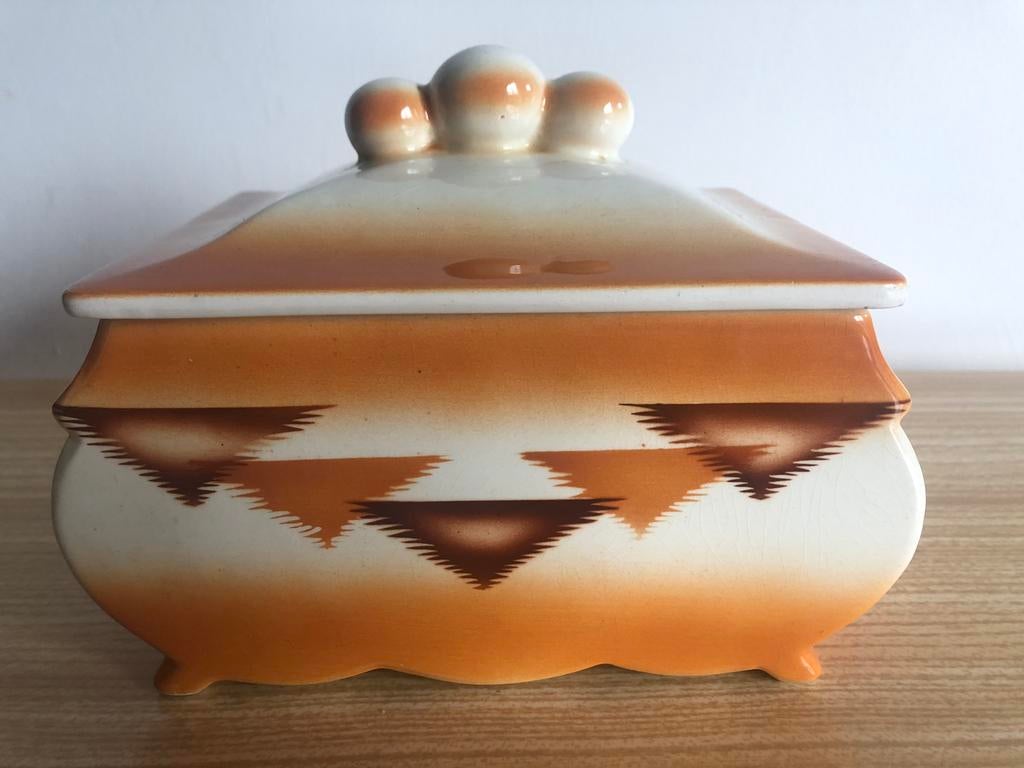 Oude koekjespot, Antiek en Kunst, Ophalen of Verzenden