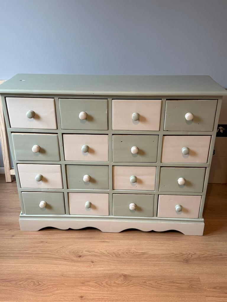 Gerestaureerd babykamer kastje - 107x33x85 cm, Kast, Minder dan 50 cm, Ophalen, Minder dan 90 cm