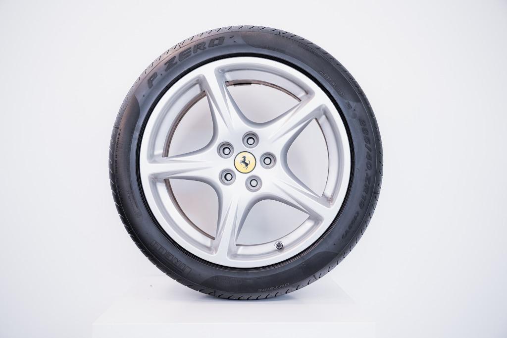 Originele Ferrari 612 velgen, 19 inch, Gebruikt, 285 mm, Banden en Velgen