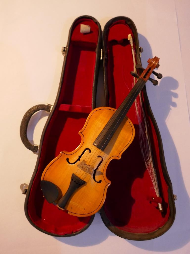 Viool, geen Antonio Stradivarius maar wel leuk voor de sier, Ophalen, Gebruikt, Overige formaten, Viool