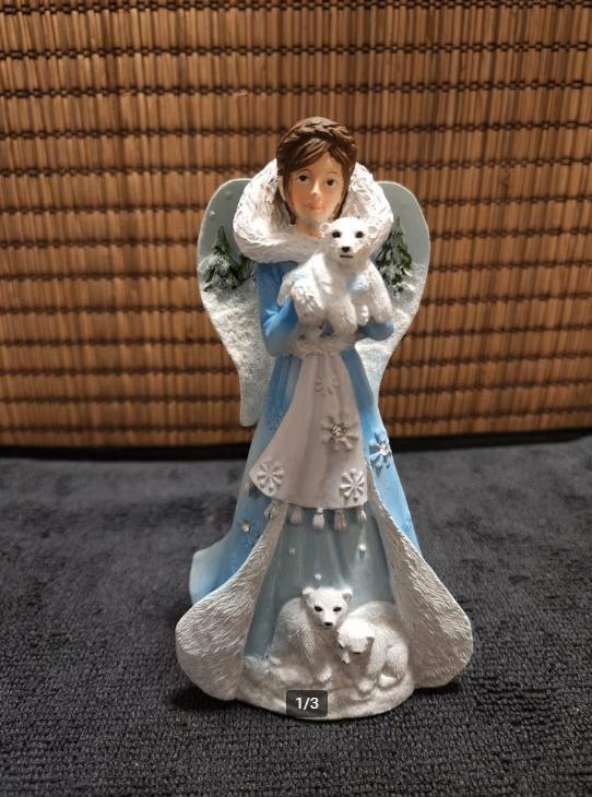 Angelstar Winter Wonderfull Courage Angel engel beeld, Verzamelen, Beelden en Beeldjes, Ophalen of Verzenden, Nieuw, Overige typen