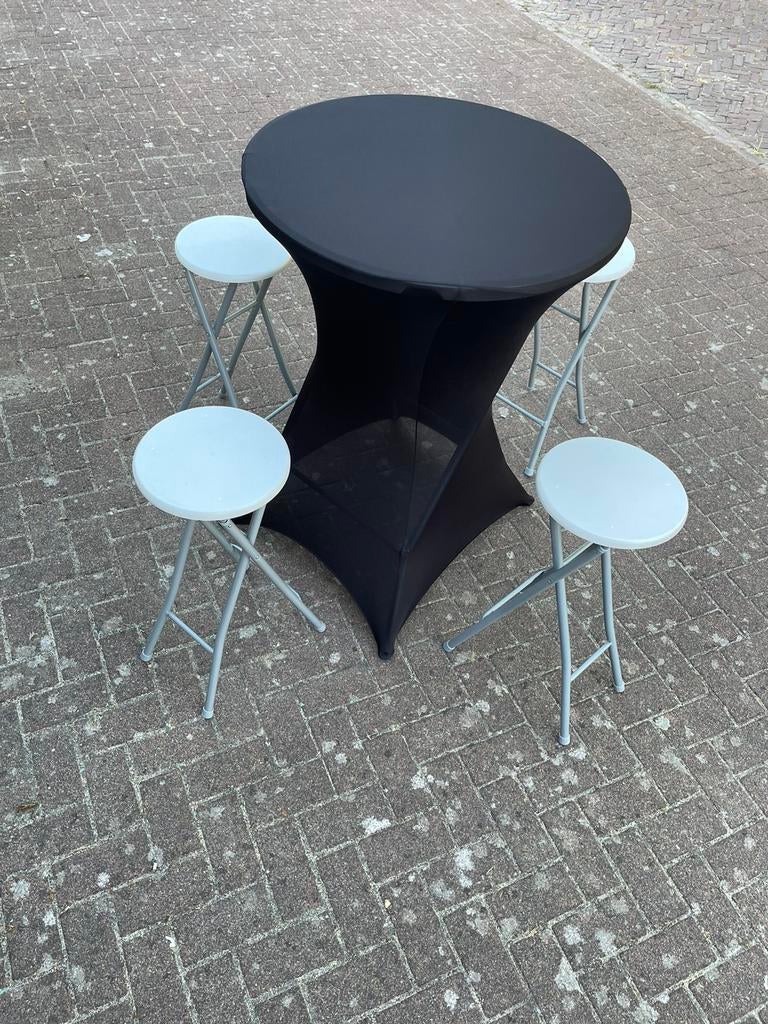 Statafels huren en tent, Hobby en Vrije tijd, Feestartikelen | Verhuur, Ophalen of Verzenden, Zo goed als nieuw