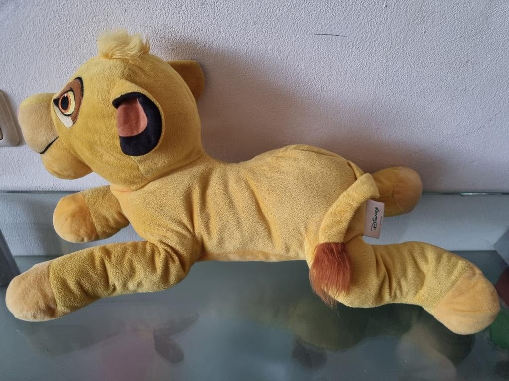 Orig,Disney, LION KING, SIMBA,geluid,52cmGROOT!,Label,Inwst!, Ophalen of Verzenden, Zo goed als nieuw, Overige typen