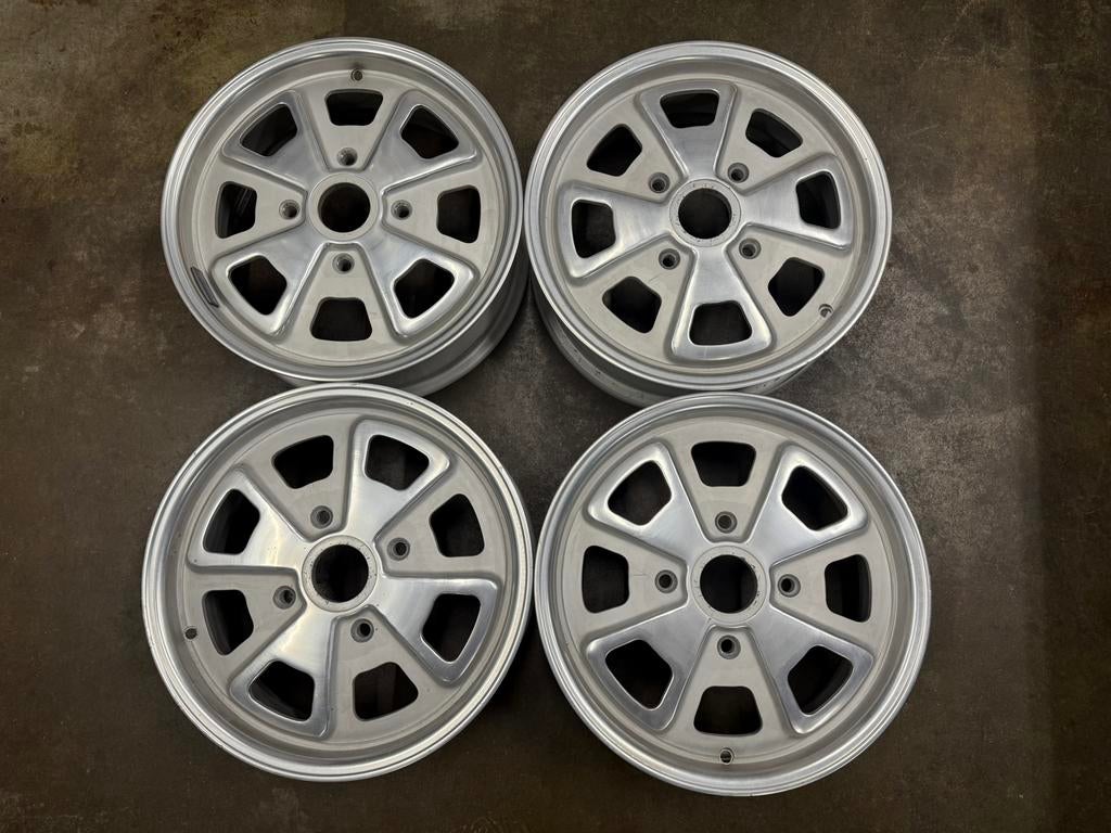 PORSCHE 914 Fuchsvelgen in bijzonder mooie staat Set van 4, Overig, 15 inch, Velg(en), Ophalen of Verzenden