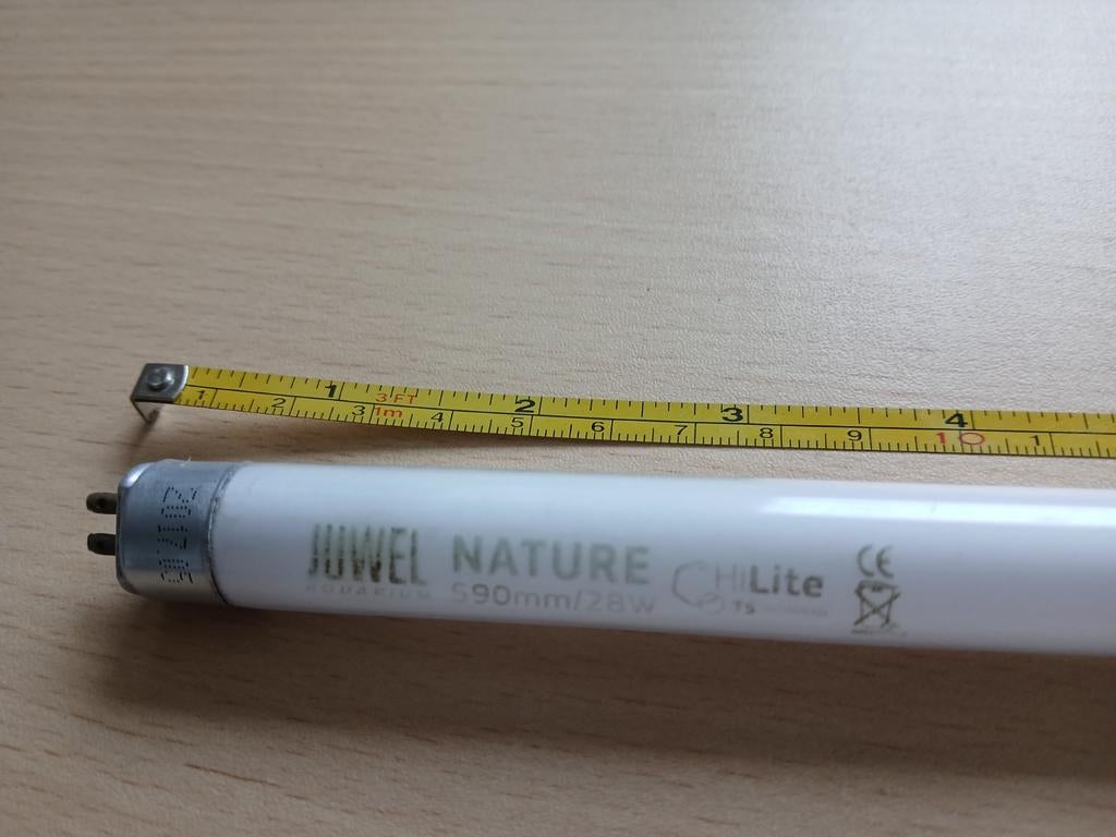juwel aquariumverlichting tl hi-lite 28 watt 590mm, Ophalen of Verzenden, Gebruikt, Verlichting of Verwarming