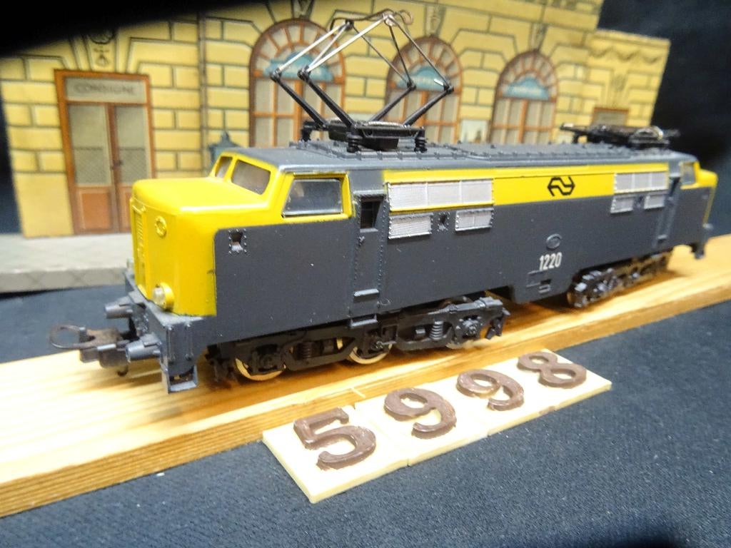 5998=Lima 1200 E loc van de Nederlandse spoorwegen.22, Hobby en Vrije tijd, Modeltreinen | H0, Gebruikt, Ophalen of Verzenden