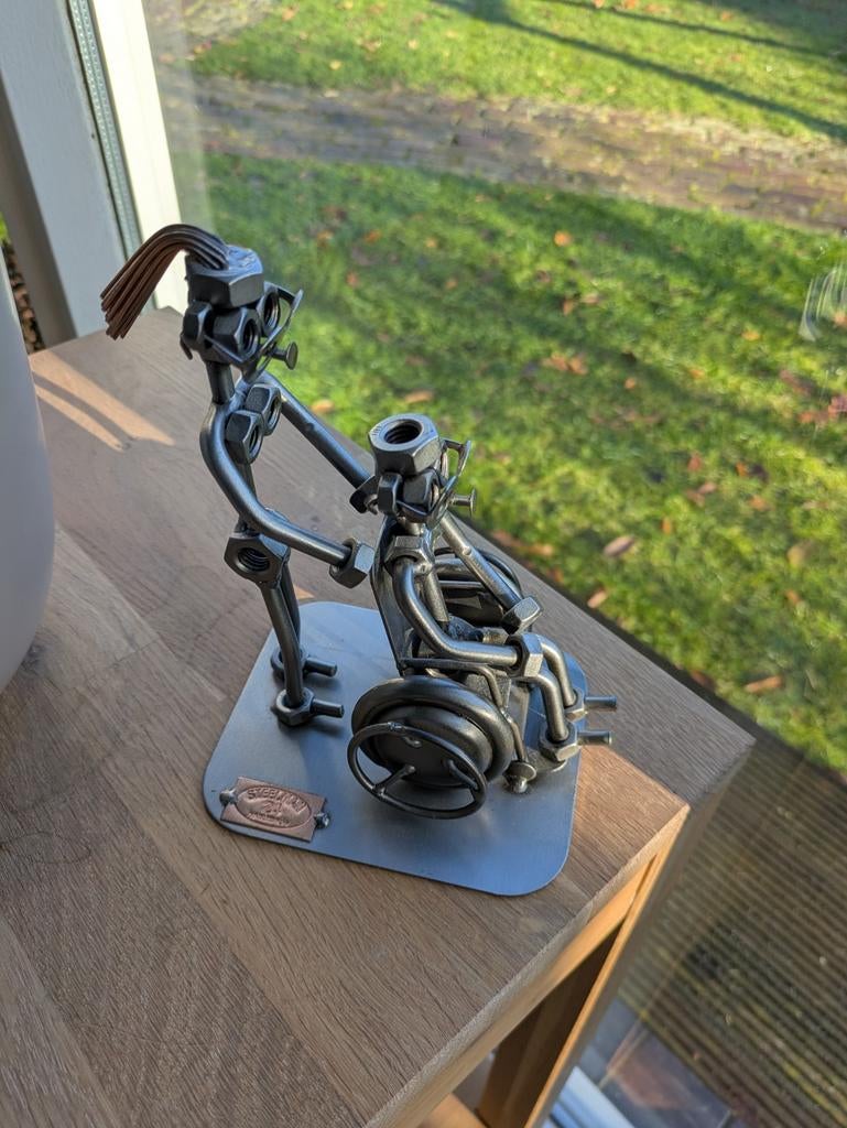 Steelman 24 vrouw met rolstoel verpleegkundige, Verzamelen, Ophalen of Verzenden, Nieuw, Overige typen