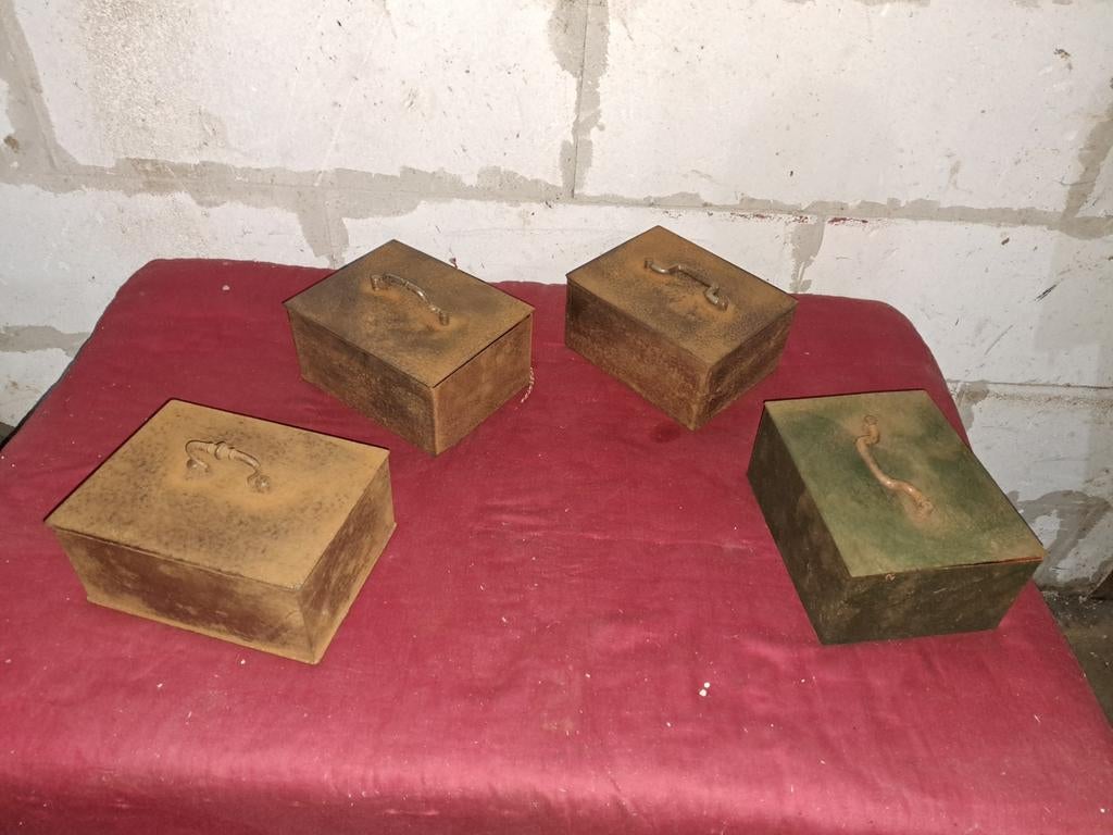 Kistjes oude geldkistjes decoratie, Verzenden